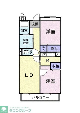 メイプルガーデンの物件間取画像